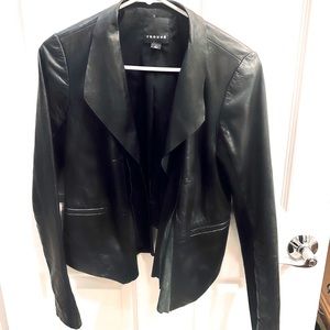 Trouvé Black Leather Jacket | Small |  Rn58665